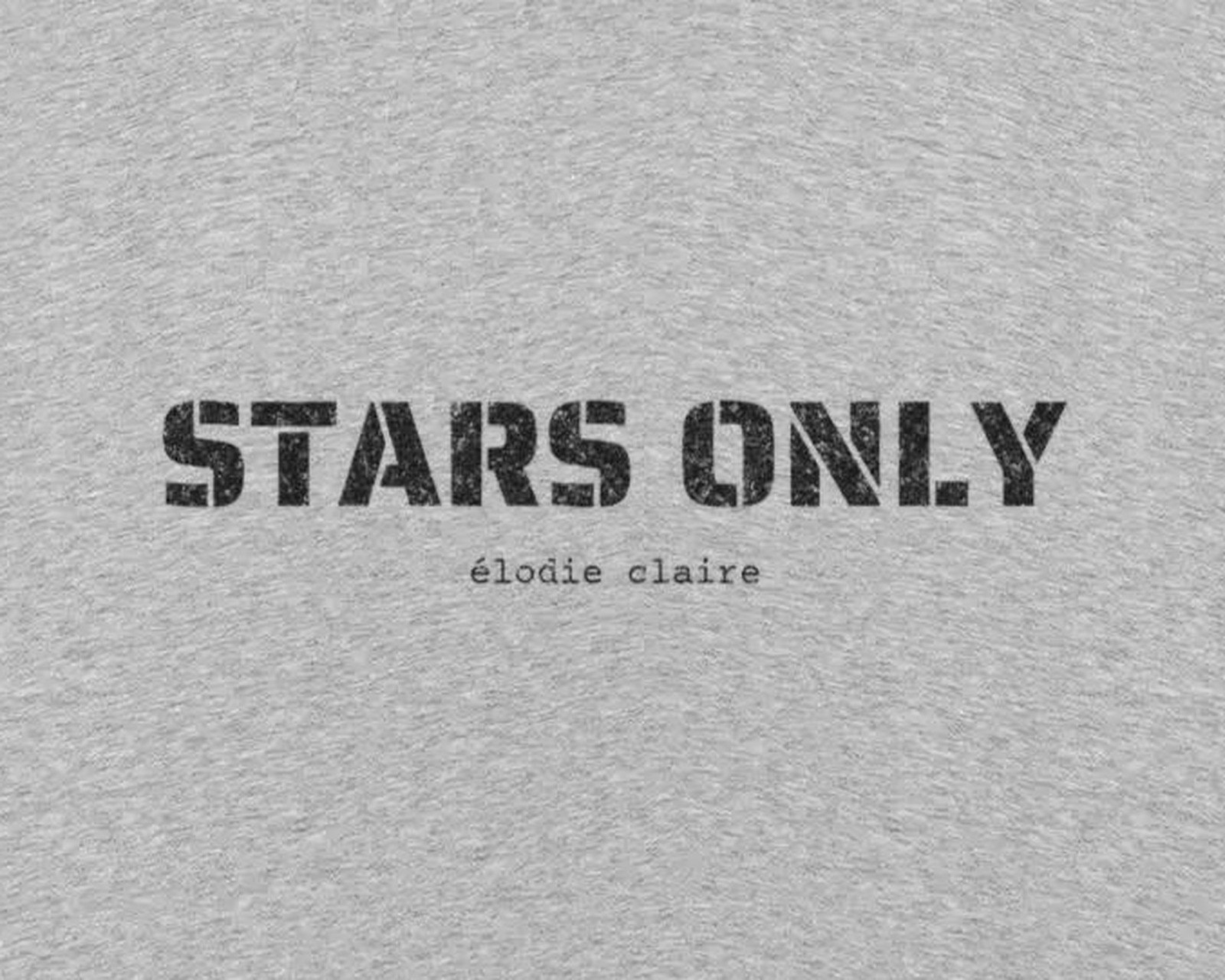 STARS ONLY STENCIL HOODIE — view 3